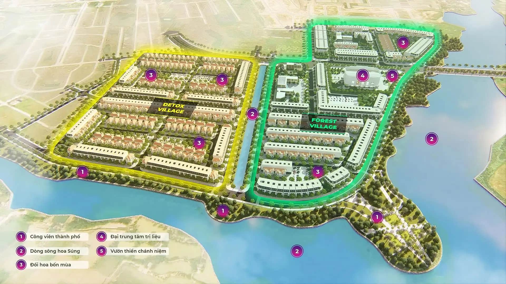 Mặt bằng Pearl Rivera Hà Nội